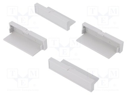 Terminals cover; UL94V-0; Mat: ABS; Pcs: 4