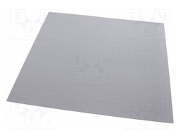 Shielding mat; 240x240x0.1mm; Permeability: 10; self-adhesive