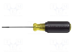 Screwdriver: standard; slot; SL 1/8"; Blade length: 102mm