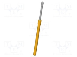 Test needle; Operational spring compression: 8mm; 5A; Ø: 1.3mm