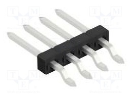 Connector: pin strips; pin header; male; PIN: 4; 2mm; SMT; 1x4; 100V