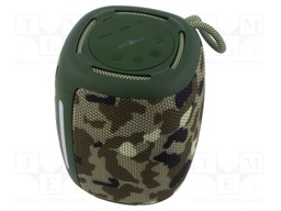 Speaker; camo; microSD,USB A; Bluetooth 5.1; 85Hz÷20kHz; 10m; 4h