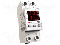 Voltage monitoring relay; AC current,undervoltage,overvoltage