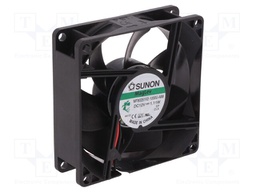 Fan: DC; axial; 12VDC; 80x80x25mm; 62.53m3/h; 30dBA; Vapo; 2900rpm
