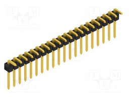 Connector: pin strips; pin header; male; PIN: 20; 2.54mm; THT; 1x20