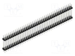 Connector: pin strips; pin header; male; PIN: 80; 2mm; THT; 2x40