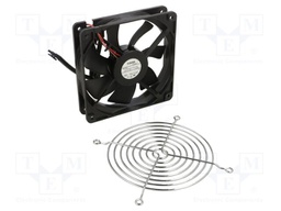 Fan: DC; axial; 119x119x25mm; 150m3/h; 44dBA