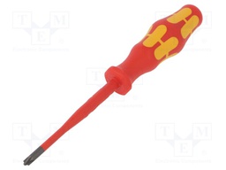 Screwdriver; insulated,slim; PlusMinus cross PZ-type; SL/PZ1