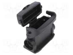 Enclosure: for rectangular connectors; Han Eco A; size 16A; M25
