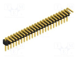 Connector: pin strips; pin header; male; PIN: 24; 1.27mm; THT; 1x24