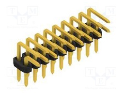 Connector: pin strips; pin header; male; PIN: 18; 2mm; THT; 2x9; 100V