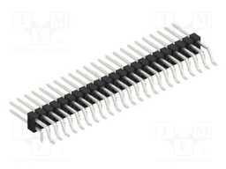 Connector: pin strips; pin header; male; PIN: 46; 2.54mm; SMT,THT