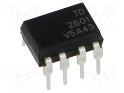Optocoupler; THT; OUT: logic; 5kV; DIP8; Colour: black