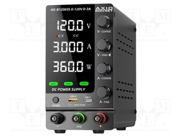 Laboratory power supply: standard; single-channel; 0÷120VDC
