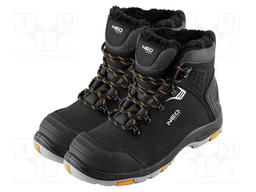 Boots; Size: 47; black; nubuck; slip,impact