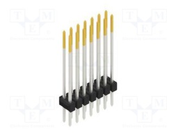 Connector: pin strips; pin header; male; PIN: 14; 2.54mm; THT; 2x7