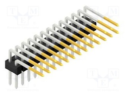 Connector: pin strips; pin header; male; PIN: 26; 2.54mm; THT; 2x13