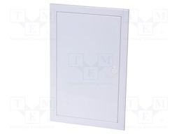 Enclosure: for modular components; IP40; plaster embedded