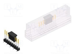 Connector: pin strips; pin header; male; PIN: 9; 2.54mm; SMT; 1x9