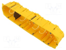 Enclosure: junction box; X: 284mm; Y: 72.8mm; Z: 50mm; plastic; IP20