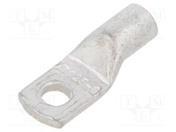 Tip: ring tube; M6; 25mm2; crimped; for cable; tinned; copper; 4AWG