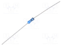 Resistor: thin film; THT; 680Ω; 600mW; ±5%; Ø2.5x6.5mm; 50ppm/°C