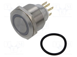 Switch: vandal resistant; Pos: 2; SPDT; 3A/220VAC; 5A/24VDC; IP65