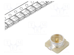 Connector: U.FL (IPX/AMC); socket; 50Ω; SMT; male