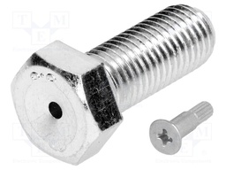 Pin; M16; Plunger mat: steel; Plating: zinc; Thread len: 40mm