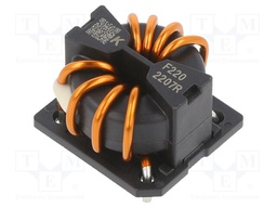 Inductor: wire; THT; 83uH; 30A; 0.92mΩ; 1kVAC; -40÷150°C; horizontal