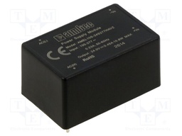 Converter: AC/DC; 10W; Uin: 85÷305VAC,100÷430VDC; Uout: 24VDC; 84%
