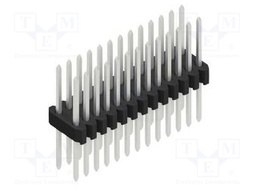 Connector: pin strips; pin header; male; PIN: 26; 1.27mm; THT; 2x13