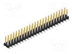 Connector: pin strips; pin header; male; PIN: 46; 2.54mm; SMT; 2x23