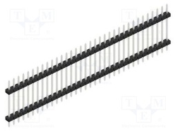 Connector: pin strips; pin header; male; PIN: 34; 2mm; THT; 1x34