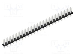 Connector: pin strips; pin header; male; PIN: 92; 2mm; THT; 2x46