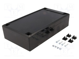 Enclosure: multipurpose; X: 112mm; Y: 200mm; Z: 51mm; BISBOX I; ABS