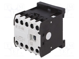 Contactor: 3-pole; NO x3; Auxiliary contacts: NO; 24VDC; 12A; DIN