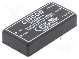 Converter: DC/DC; 10W; Uin: 18÷36V; Uout: 12VDC; Uout2: -12VDC; 2"x1"