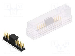 Connector: pin strips; pin header; male; PIN: 24; 2.54mm; SMT; 2x12