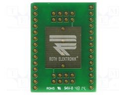 Board: universal; multiadapter; W: 26.67mm; L: 36.83mm