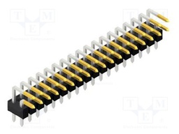 Connector: pin strips; pin header; male; PIN: 36; 2.54mm; THT; 2x18