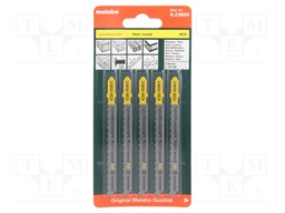 Blade; for wood,for chipboard; 74mm; Pcs: 5