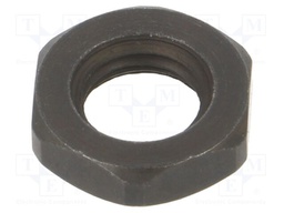Nut; M8; 1; steel; Plating: oxidized; 13mm; black