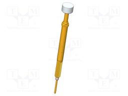 Test needle; Maksimum spring compression: 5.2mm; 3A; Ø: 5mm; 1.8N
