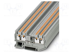 Splice terminal: rail; PA; L: 35.3mm; terminals: 4; W: 5.2mm; H: 72mm