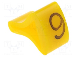 Markers for cables and wires; Label symbol: 9; 3÷6.5mm; H: 9mm