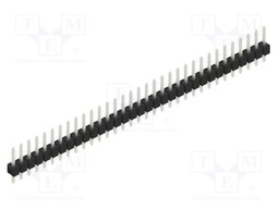 Connector: pin strips; pin header; male; PIN: 33; 2.54mm; THT; 1x33