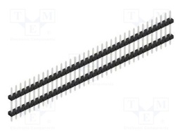 Connector: pin strips; pin header; male; PIN: 36; 2mm; THT; 1x36
