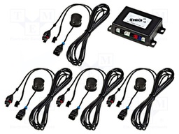 Parking sensor; Kit: 4 sensors, buzzer, control unit