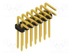 Connector: pin strips; pin header; male; PIN: 14; 2mm; THT; 2x7; 100V
